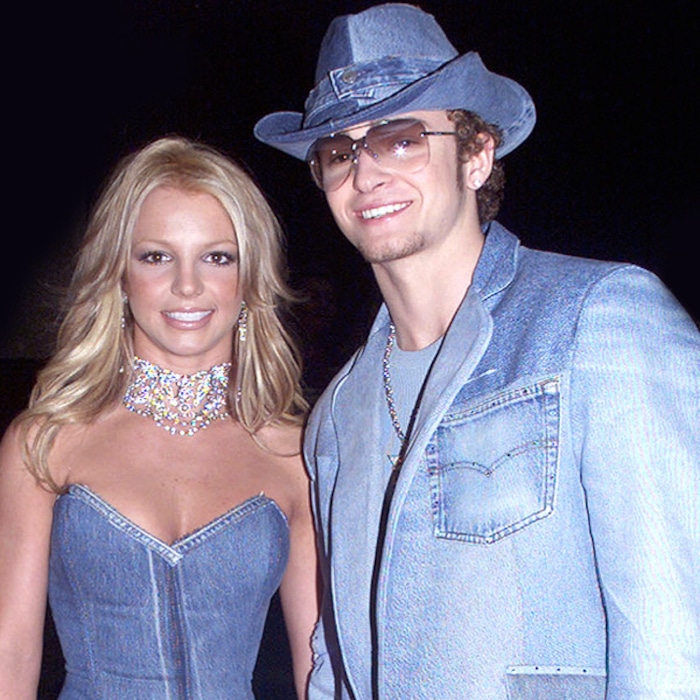 It S The 15th Anniversary Of Britney Justin S Denim Date E Online